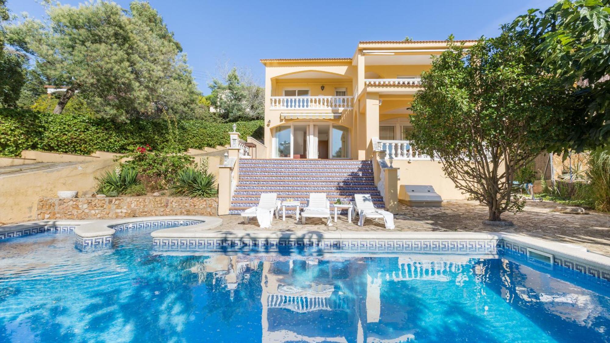 Villa Cor - Lloret De Mar Bagian luar foto