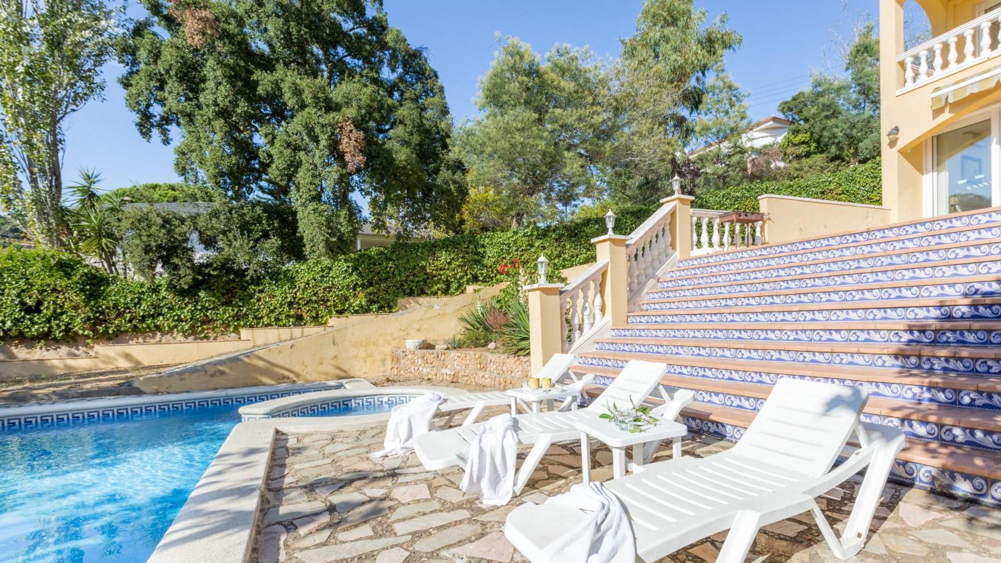Villa Cor - Lloret De Mar Bagian luar foto
